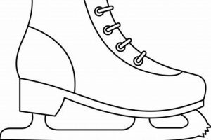 Ice Skate Outline Learn to Surf & Skate: A Beginner's Step-by-Step Guide Ice Skate Outline | Learn to Surf & Skate: A Beginner's Step-by-Step Guide