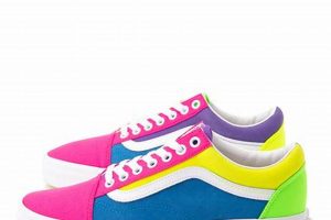 Retro Radness: Skate Old Skool Neon Shoes for Style! | Learn to Surf & Skate: A Beginner's Step-by-Step Guide