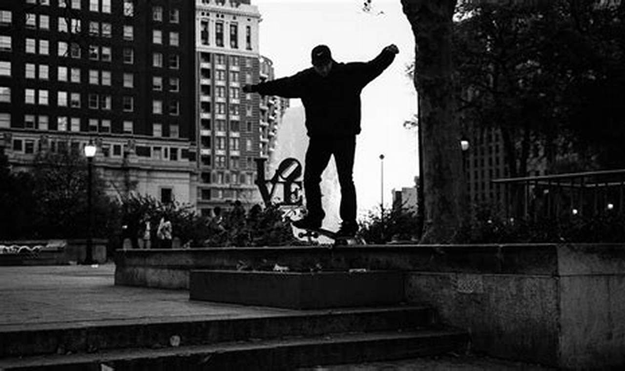 Philly Skate Spot: LOVE Park Philadelphia Skate Scene | Learn to Surf & Skate: A Beginner's Step-by-Step Guide