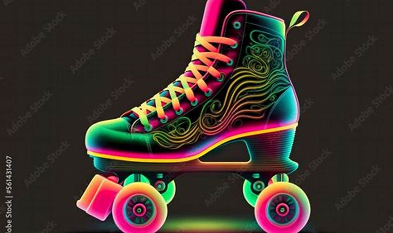 Glide & Glow: Neon Roller Skates for You! | Learn to Surf & Skate: A Beginner's Step-by-Step Guide