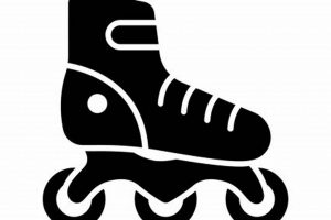 Get Rolling: Roller Skate Silhouette Designs & Ideas | Learn to Surf & Skate: A Beginner's Step-by-Step Guide