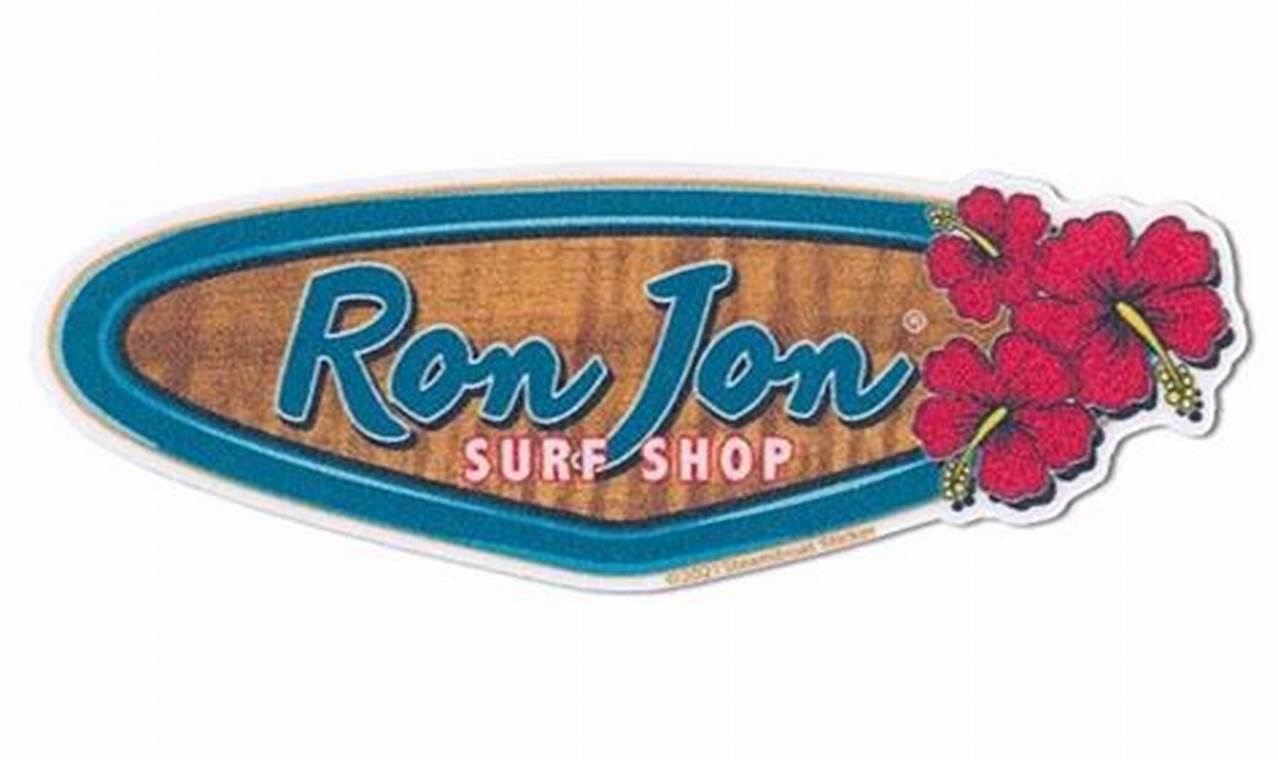Surf's Up: Ron Jon Surf Shop Stickers & More! | Learn to Surf & Skate: A Beginner's Step-by-Step Guide