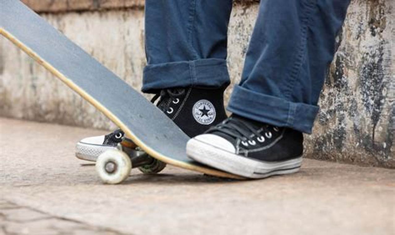 Boost Your Ollie: Converse Skater Shoes for Pro Rides | Learn to Surf & Skate: A Beginner's Step-by-Step Guide