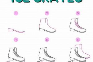 Easy How to Draw Ice Skates: A Step-by-Step Guide | Learn to Surf & Skate: A Beginner's Step-by-Step Guide